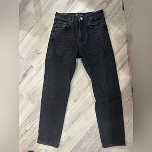 Zara Women's Dark Straight Leg Jeans